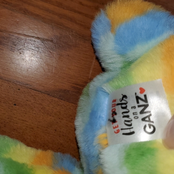 GANZ Sunshine Striped Plush Bear NWT - Picture 10 of 13